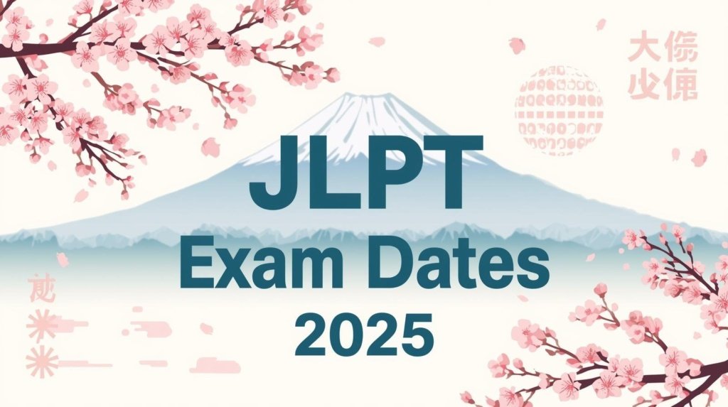 JLPT Exam Dates 2025