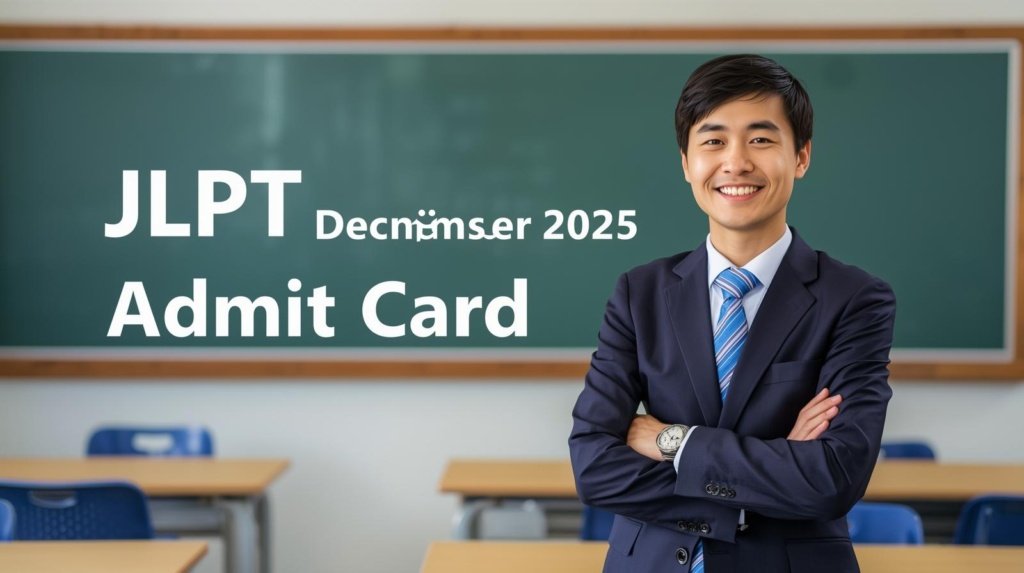 JLPT December 2025 Admit Card