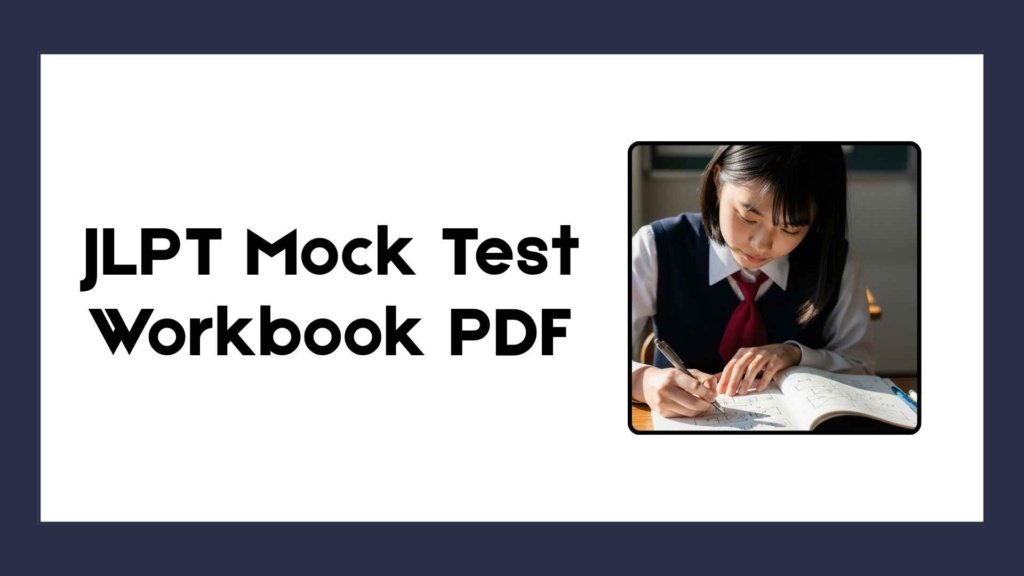 JLPT Mock Test Workbook PDF