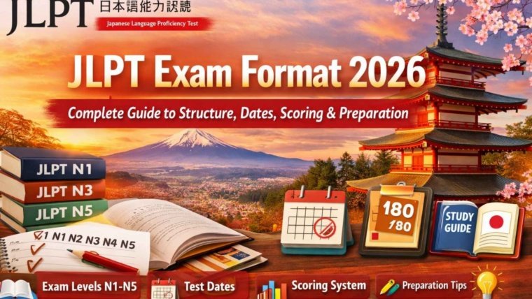 JLPT Exam Format 2026 – Complete Guide to Structure, Dates, Scoring & Preparation