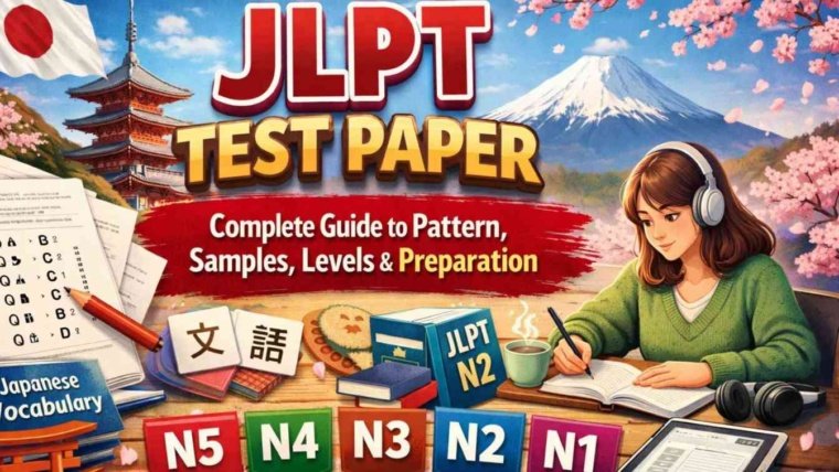 JLPT Test Paper: Complete Guide to Pattern, Samples, Levels & Preparation