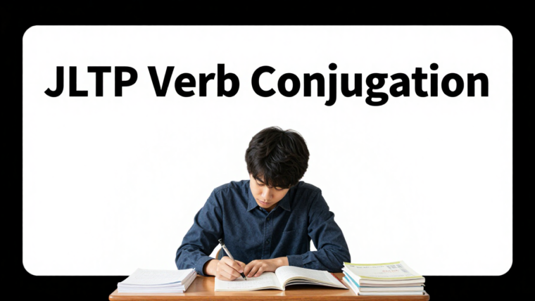 JLPT Verb Conjugation Study Guide for JLPT N5 to N3