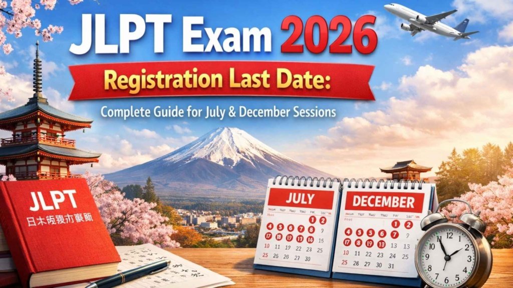 JLPT Exam 2026 Registration Last Date