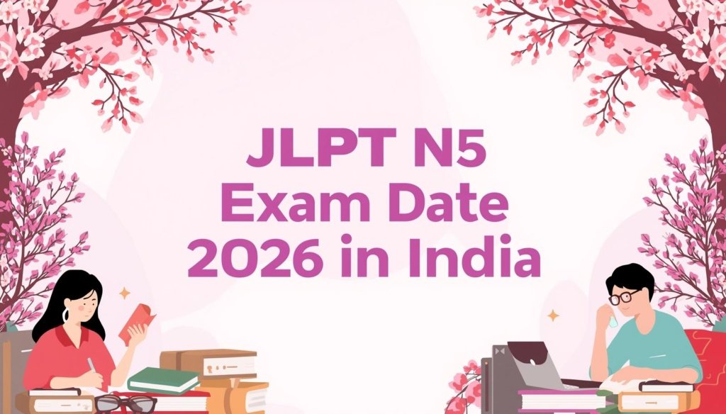JLPT N5 Exam Date 2026 in India
