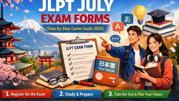 JLPT July Exam Forms 2026 Notification Apply Online Now