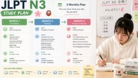 Best JLPT N3 Study Plan 2026: 3 Month Strategy to Pass Easily
