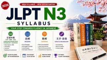 JLPT N3 Syllabus 2026: Complete Guide to Pass the Exam
