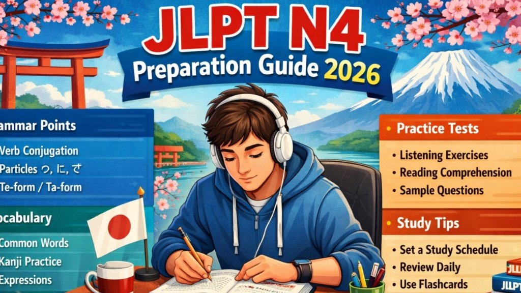 JLPT N4 Preparation Guide 2026: